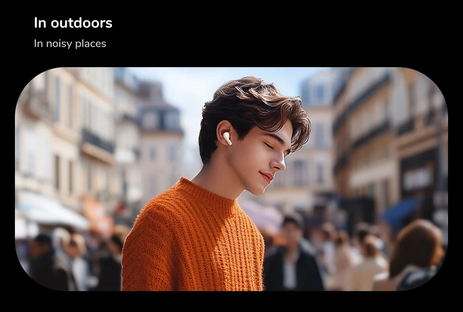 UGREEN LCD Full Color Smart Screen Wireless TWS Bluetooth Earphones Earbuds 52dB Active Noise Cancelling ANC In Ear Headphones