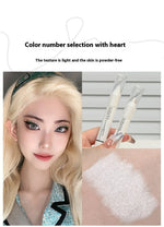 Eye Makeup Highlighter Pencil, Undereye Brightener Pencil, Dual-End Eye Shadow Stick, Smudge-Proof Eye Makeup Face Contouring