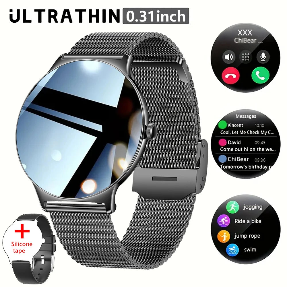 2025 Ultra-thin Durable Women Smart Watch 1.43" Amoled Screen Wireless Call Sports Health Fitness Women Watches For Android iOS