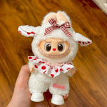 【Only Clothes】Mini Doll'S Clothes Outfit Accessories for Ropa Labubu and 10cm Cotton Doll Baby Replacement Clothes Clothing Gift