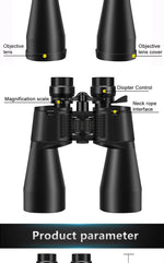Borwolf 10-380X100  High Magnification Long Range Zoom 10-60 Times Hunting Telescope Binoculars  HD Professiona  Zoom