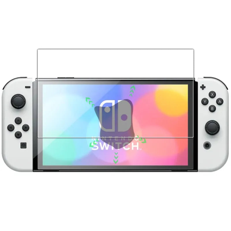 For Switch Oled Lite Screen Protectos Anti-Scratch Nintendo Protective Cover NS LCD Screen Protection Skin Tempered glass
