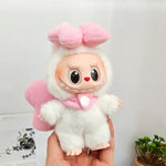 Doll Clothes For Labubu V1 V2 V3 Doll Plush Idol Doll Angel Wings Serise Decoration Accessories Diy Toy Sitting Party Fans Gift