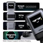 UGREEN Uno 100W GaN Charger Robot Design QC4.0 3.0 PPS PD 3.0 Fast Charger for iPhone 17 16 15 Pro Macbook Air Laptops Tablets