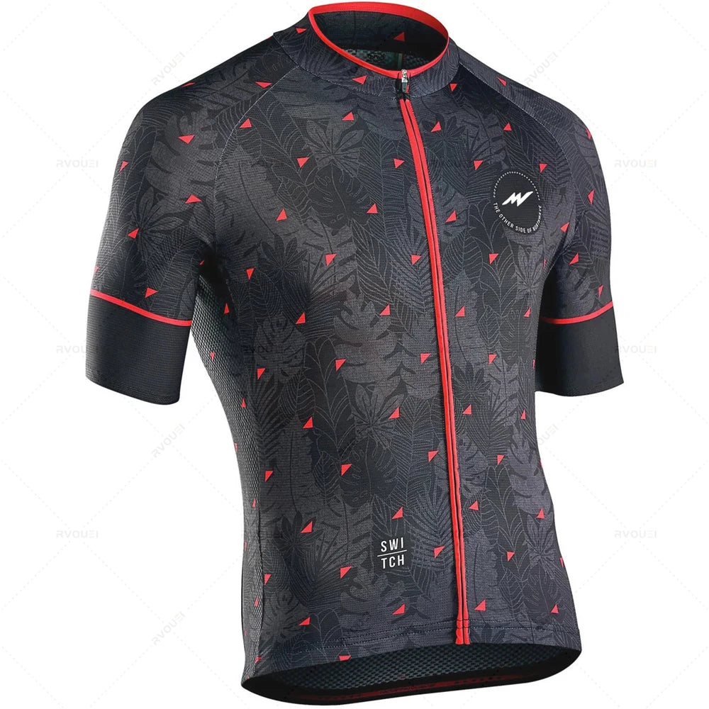 Morvelo-Bicycle Jersey Set, Breathable Bike Uniform, Quick Dry Cycling Clothing, MTB Clothes, Bicycle Shirt