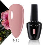 NAILCO 15ml Top Coat And Base Coat Art Design Gel Nail Polish Top Base Coat UV LED Soak Off Gel Nail Varnish