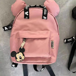New Fashion Disney Mickey Mouse Backpack Lightweight Schoolbag For Kids Cut Backpack For Kindergarten Unisex