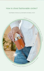 230ml Mini Stainless Steel 316 Thermos Mug Fashion Portable Pocket Vacuum Flask Coffee Tea Thermal Water Bottle Tumbler