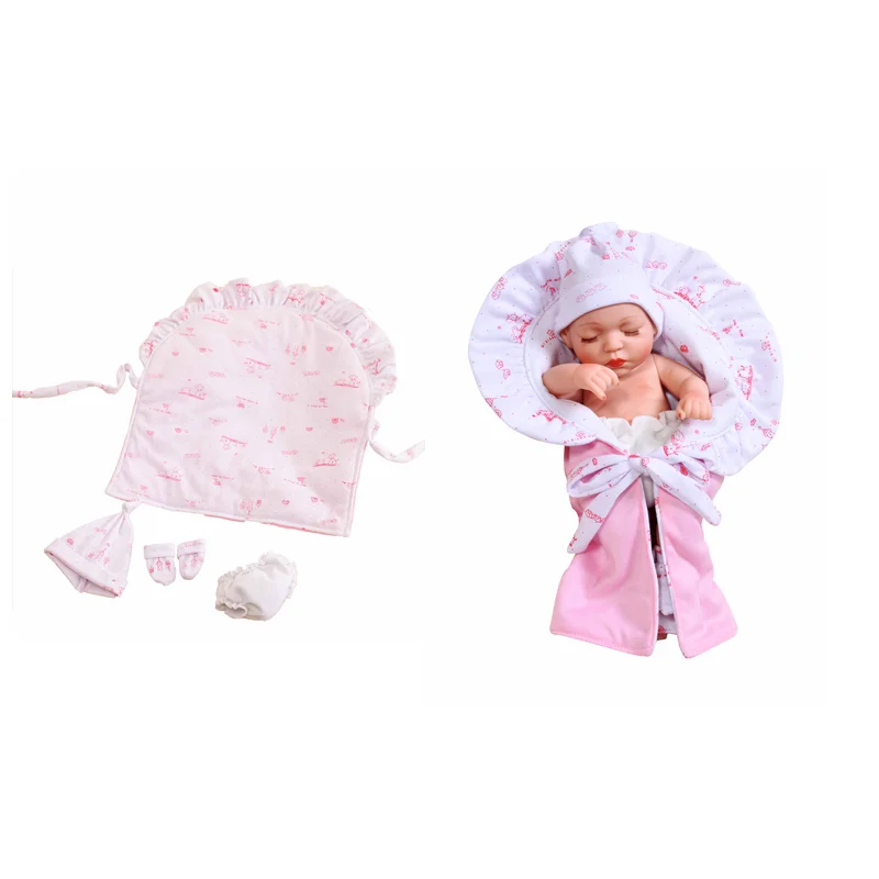 Baby Reborn Dolls Clothes for 30cm Baby Doll Dress Pajamas Jumpsuit Doll Clothes for 12 inch Reborn Doll DIY Toys for Girls