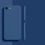 For iPhone 8 Case For iPhone SE 2022 2020 7 8 Cover Case Luxury Shockproof Soft TPU Liquid Silicone Phone Back Case For iPhone 8