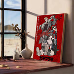 Hot Cool Anime G-Gachiakuta Poster Modern Waterproof HD Wall Art Decal Self-Adhesive Aesthetic Decor For Home Living Room Bedroo