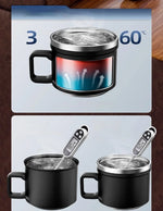 GIANXI Thermos Portable Stainless Steel Thermal Mug Tumbler Vacuum Flasks Cold And Hot And Ice Thermal Water Bottle Car Tea Cup