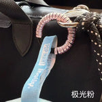 Labubu Anti Drop Buckle Silicone Rope Keychain Protection Ring Colorful Winding Fixed Anti Drop
