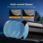 Svbony SV501P 60/70mm Astronomical Telescope Sets,for Planetary and Moon Observation,Gift for  Kids,Beginners and Students