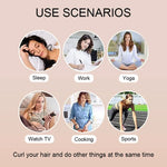 Heatless Hair Curler No Heat Hair Rollers Satin Curling Rod Headband Soft Curlers Sleeping Lazy Curls Flexi Rods Styling Tools