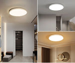 Smart WiFi LED Ceiling Light 24W Cozylife APP Control Voice Control Round Panel Ambient Lamp AC85-265V Works Alexa Geogle Home