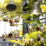 Metal Copper Wind Chimes – Outdoor Hanging Bell Ornaments