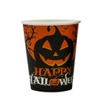 Halloween Themed Disposable Tableware Cups 7 Inch Plates 9 Inch Plates Halloween Party Decoration Supplies Festival Supplies