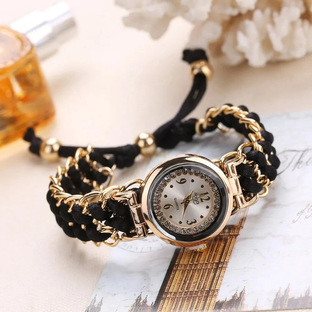 Bohemian Style Fashion Creative Woven Bracelet Watch