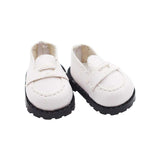1 pair Multi Colours Labubu Doll Shoes Labubu Bow Shoes for 17cm Labubu Accessories Doll Finger Shoes Doll Leather Shoes