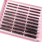 300/120PCS 5D Fluffy Cluster Lashes 30D-100D Natural Thick Eyelash Clusters Individual Lashes DIY Eyelashes Extension Makeup