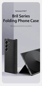 DUX DUCIS Full Protection Business Flip Leather Case for Samsung Galaxy Z Fold 7 6 5 5G Card Pocket Magnetic Closure Cover