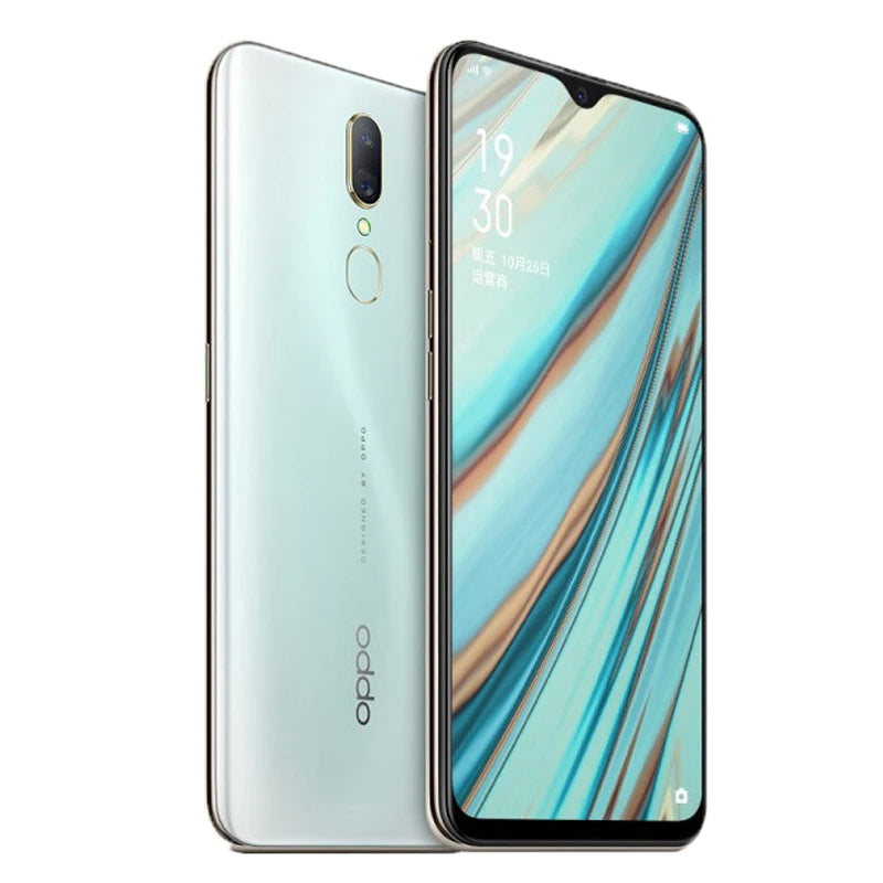 OPPO F11 smartphone Global firmware 4020mAh battery Android 9.0 CPU Helio P70 Rear camera 16MP Rear fingerprint used phone