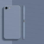 For iPhone 8 Case For iPhone SE 2022 2020 7 8 Cover Case Luxury Shockproof Soft TPU Liquid Silicone Phone Back Case For iPhone 8