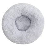 40-90cm 6 Sizes Round Pet Bed for Large Dog Bed Super Soft Cat Bed Plush Dog House for Medium Dog House Winter Warm Sleeping