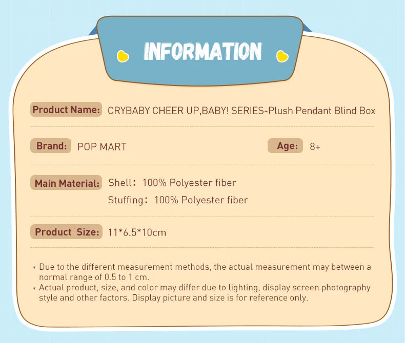 POP MART Crybaby 
