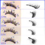 YSDO Magnetic Eyelashes Reusable Winged Magnetic 3D Mink lashes Long-Lasting No Glue Needed False Eyelashes with Tweezer Makeup