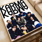 STRAYKIDS 4th Studio Album 'KARMA' Concept Photos Poster Bedroom Living Room Modern Art Home Decoration Wall Painting Gifts
