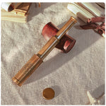 Retro Brass Monocular Telescope Study Desktop Ornaments Home Decoration Model Room Shooting Window Display Handmade Telescope