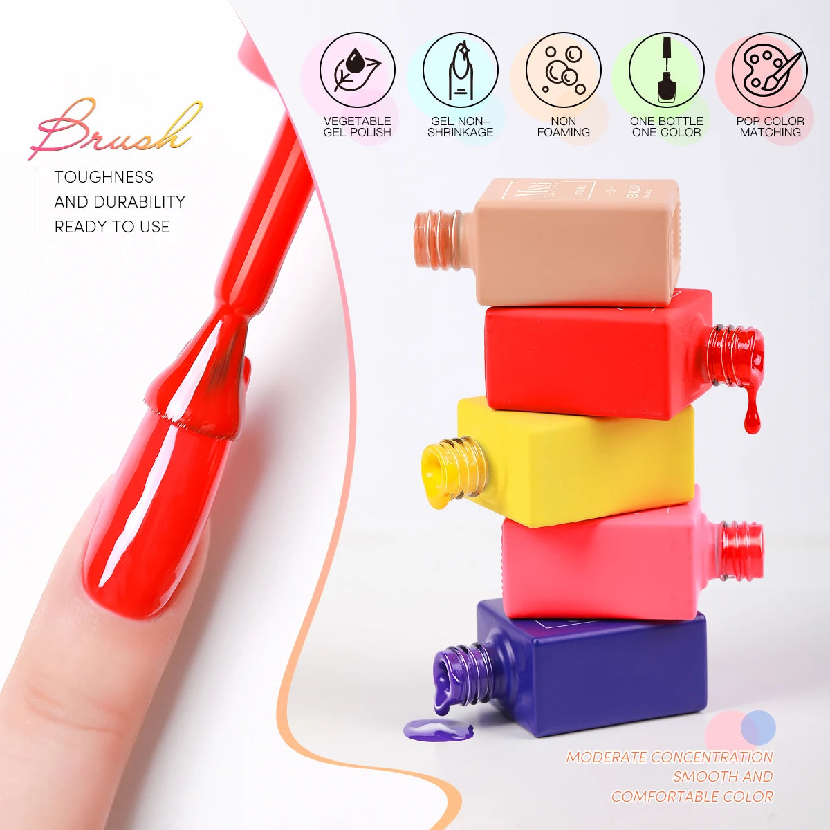 Mxsi 15ml Gel Nail Polish