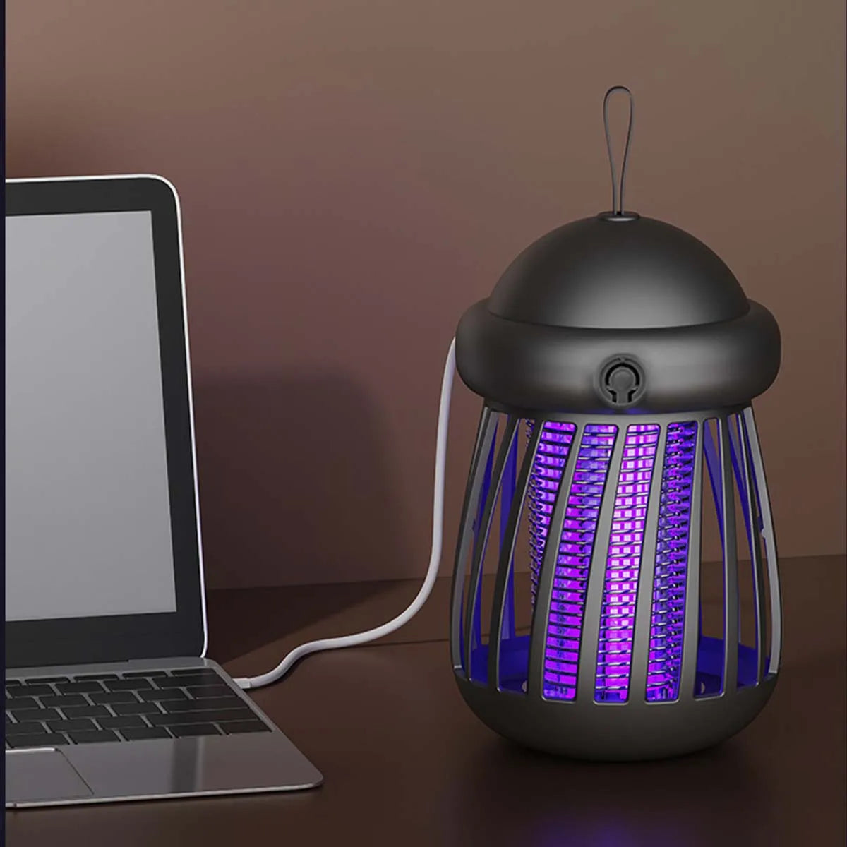 Mini Outdoor Electric Mosquito Killer Lamp, Indoor Automatic USB Mosquito Trap and Catcher