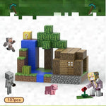 Creative Magnetic Building Block Bricks My Famous Scene World Architectural Set DIY Model Kids Toy Christmas Gifts for Boy Girls