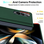 For Samsung Galaxy Z Fold 4 5 6 7 Case Ultimate Touch Feeling PC Bracket Folding Anti-fall Full Protection Cover For Z Fold4 5
