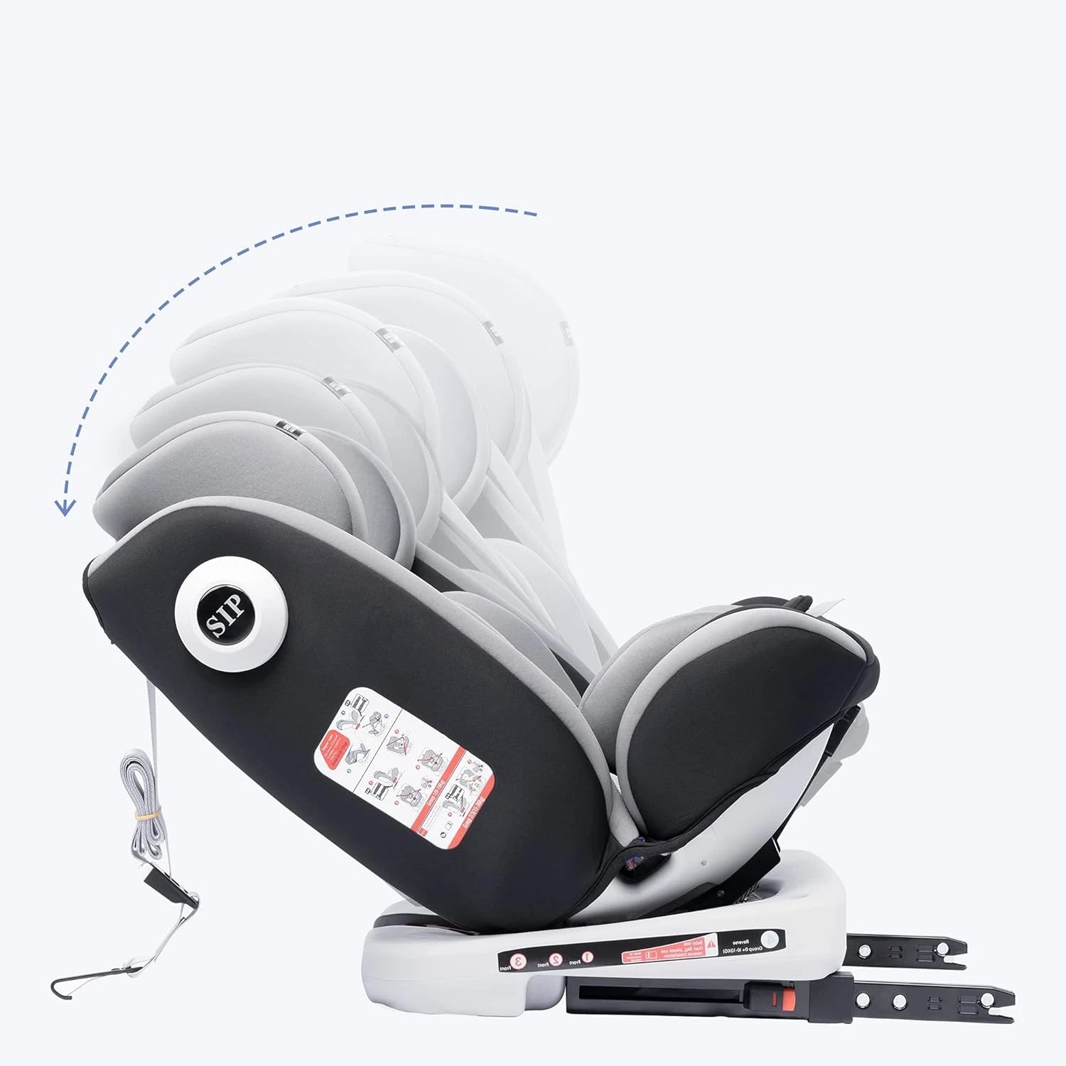 AP02 KL005 child car seat/ baby car seat 0-36KG 0-12 Years Isofix Top Tether car seat ECE ISOFIX