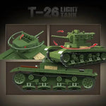 Germany Series Tank III L WW2 Military Series Tank Building Blocks  Bricks Model Set for Kids Educational Toys Christmas Gifts