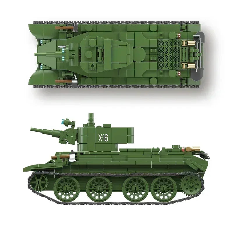 Germany Series Tank III L WW2 Military Series Tank Building Blocks  Bricks Model Set for Kids Educational Toys Christmas Gifts