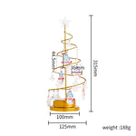 MaiLun Personalized Family Names Christmas Tree  Xmas Home Decoration Christmas Tree with Cute snowman Ornaments