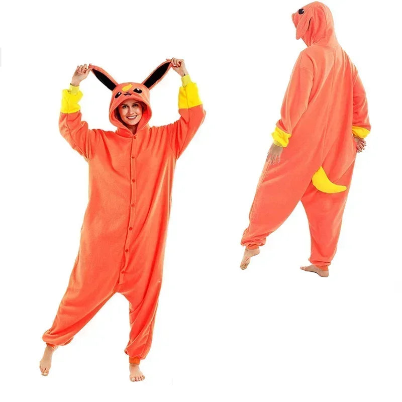Pokémon Kigurumi Onesie – Snorlax, Gengar, Umbreon & More | Premium Cosplay Pajama Suit (Adult Edition)