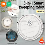 Xiaomi Smart Sweeping Robot 3-in-1 Smart Cleaner Household Rechargeable Fully Automatic Vacuum Cleaner 6000Pa Suction Pet Hair
