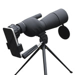 25-75x60 HD Spotting Scope Powerful Monocular Zoom Telescope Prism Waterproof for Birdwatching Target Shooting Camping