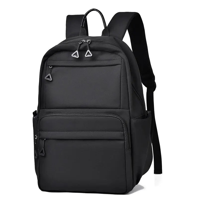 A New 14-inch Casual Simple Student Backpack Large Capacity Children's Schoolbag School Travel Unisex Laptop Backpack