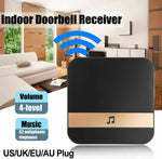 Smart Wireless WiFi Doorbell, Door Chime Ding-Dong Video Door Bell Receiver WiFi Visual Door Bell Music