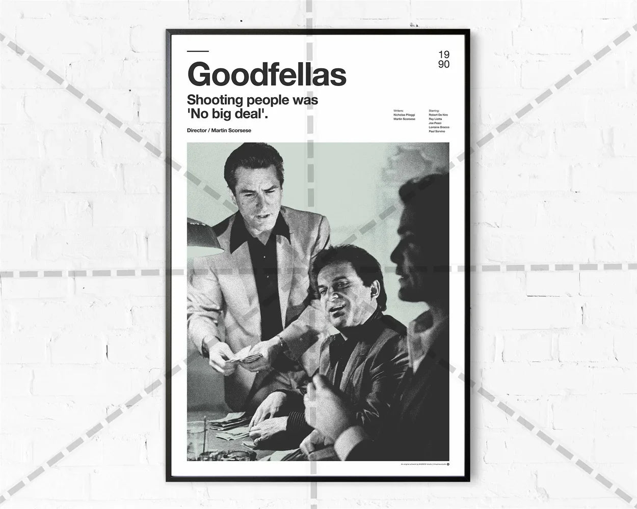 Classic Favorite posters Movie Top Gun Maverick The Sopranos Cidade de Deus Minimalist Art Home Wall Modern home decor Poster