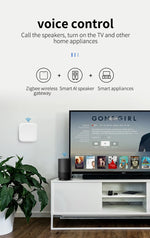 Smart Gateway Hub Multi-model Smart Home Bridge WiFi Bluetooth ZigBee APP Wireless Remote Control Alexa Google
