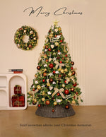 Christmas tree household large high-end Christmas decoration 2026 new living room DIY ornament scene layout