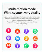 2025 AI Diagosis ECG Health Smart Watch Men Blood Pressure Lipid Uric Acid NFC Air Pump Airbag Health Smartwatches Women For IOS